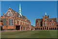 The dining hall and Gloucester House, St John