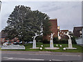 Philip Astley Circus Statue, Newcastle Under Lyme