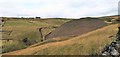 Standedge Tunnel spoil heap below Brun Clough