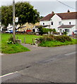 Eagleswell Road bus stop opposite Percy Smith Road, Boverton