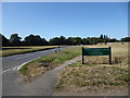 Looking across Croxley Green