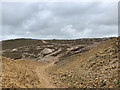 Mining debris south of Perranporth