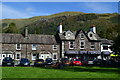 NY3307 : View across the green in Grasmere by David Martin