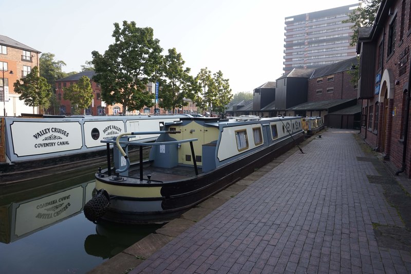 Boats at Coventry Canal Basin © Ian S :: Geograph Britain and Ireland