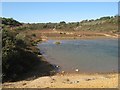 Upper tailings lagoon