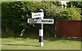 TF5372 : Hogsthorpe. Fingerpost. by Andrew Riley