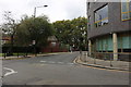 White Horse Lane at the junction of Ben Jonson Road