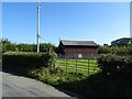 Telephone exchange near Stoke St Milborough