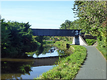 NT2270 : Former railway bridge over Union Canal by Robin Webster