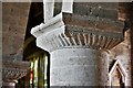 St. Germans Priory Church: Nave capital 1