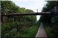 Pipe over Coventry Canal