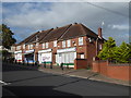 Closed shops, Rose Avenue, Tolladine