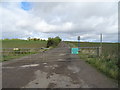 Gated track off the B4031 near Croughton