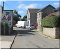 Warning signs, Rock Road, St Athan