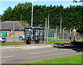 Cowbridge Road bus stop and shelter, St Athan