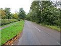 Road at the entrance to Glen Nevis House