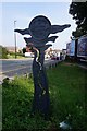 Mileage marker next to bridge #8, Coventry Canal