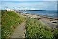 The way onto Seafield Beach