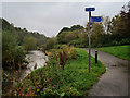 Riverside Path alongside Annick Water