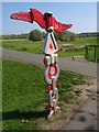 Millennium milepost, Dumfries