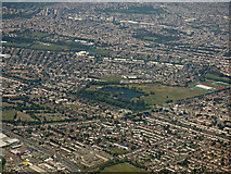 TQ4684 : Dagenham from the air by Thomas Nugent
