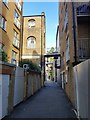 The Thames Path along Rotherhithe Street, London