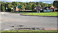 Roundabout on the A36 at West Wellow