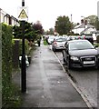 ST1580 : Neighbourhood Watch Area sign, Pen-y-dre, Rhiwbina, Cardiff by Jaggery