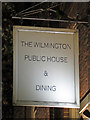 Sign for The Wilmington, Rosebery Avenue / Yardley Street, EC1