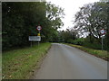 Entering Sibford Gower and Burdrop