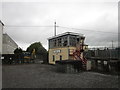 Q8414 : Tralee station signal box by Jonathan Thacker