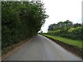 Minor road towards Tadmarton Heath