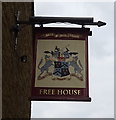 Sign for the Saye & Sele Arms, Broughton