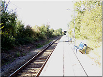TL7818 : White Notley Railway Station by Geographer