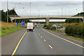 N7311 : M7 near Kildare, Tully Road Bridge by David Dixon