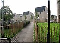 View towards the Goldsmith Street council estate