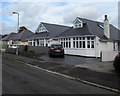 ST1581 : Four bungalows, Lon-y-deri, Rhiwbina, Cardiff by Jaggery