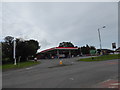 Esso filling station at Hope-under-Dimore