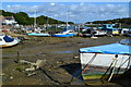 Boats on the mud at Wootton Creek