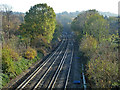 Railway south of Hunts Slip Road