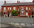 Late Victorian brick houses, Brunswick Road, Buckley