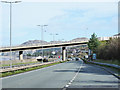 Viaduct crossing A55 at Penmaenmawr