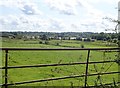 View from the Sheetrim Road across pasture land towards the shores of Cullyhanna Lough