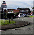 Warning sign - Humps for 600 yds, Avondale Road, Buckley