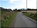 Minor road at Lochty