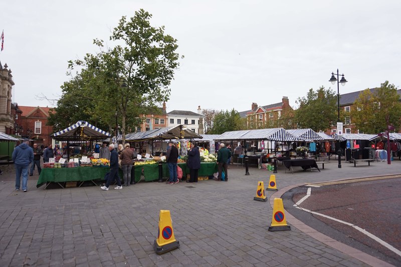 Retford Market © Ian S Geograph Britain and Ireland