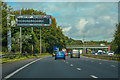 SJ5698 : Ashton-in-Makerfield : M6 Motorway by Lewis Clarke