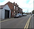 Cars and houses, Church Road, Buckley