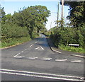 Junction of Drury New Road and the A549, Buckley