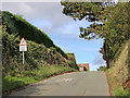 The crest of the hill by The Clive in Staffordshire